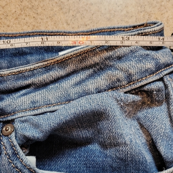 KanCan Blue Skinny Size 27 Distressed Denim Jeans - Picture 8 of 10